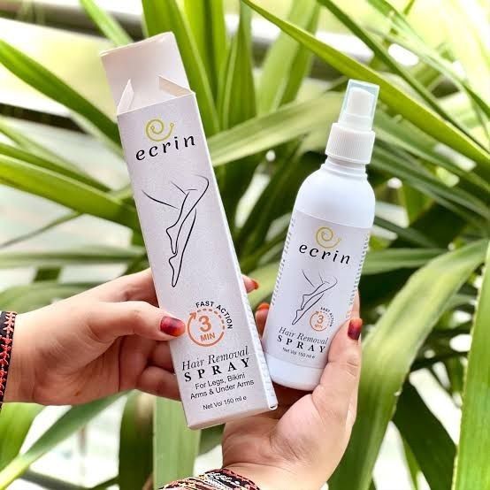 Ecrin Hair Removal Spray for Men & Women | Instant Hair Removal | Smooth & Soft Skin | 100% Original