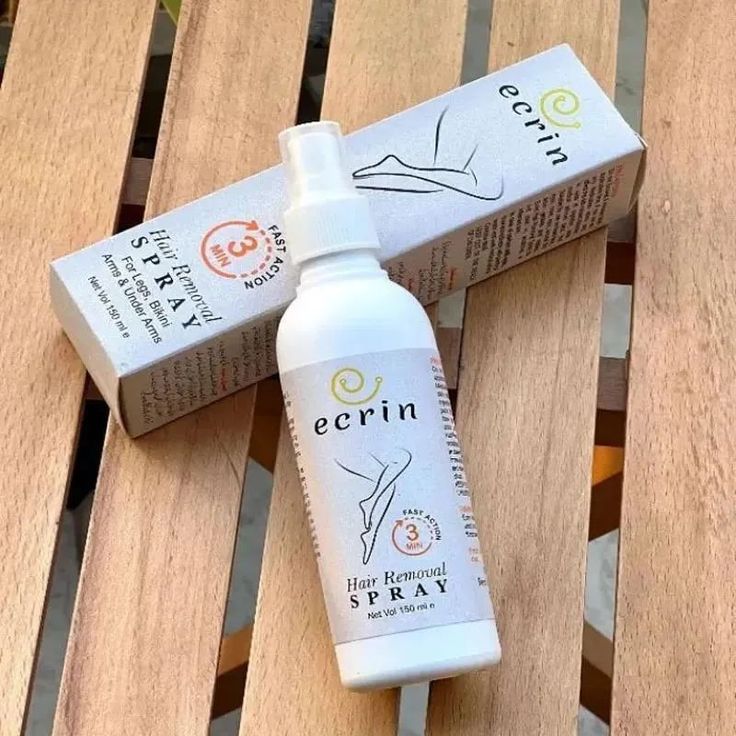 Ecrin Hair Removal Spray for Men & Women | Instant Hair Removal | Smooth & Soft Skin | 100% Original